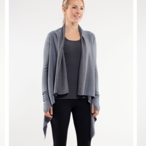 lululemon athletica Sweaters - Lululemon Reflection Cashmere Blend Cardigan Wrap
